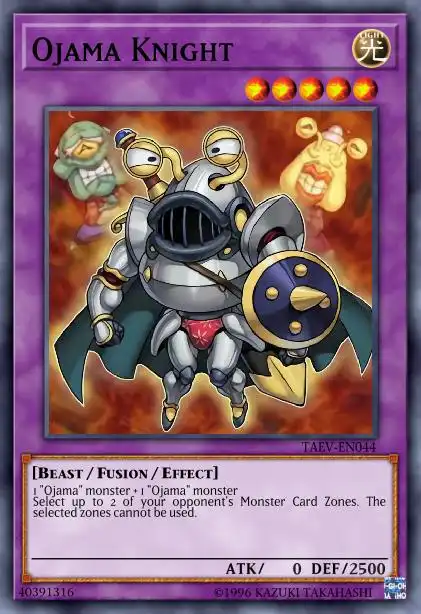 Edison Rulings for Ojama Knight